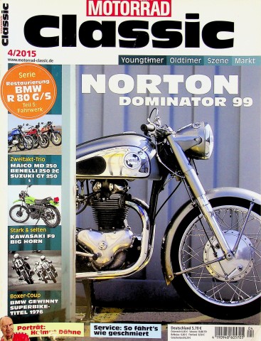Deckblatt Motorrad Classic (04/2015)